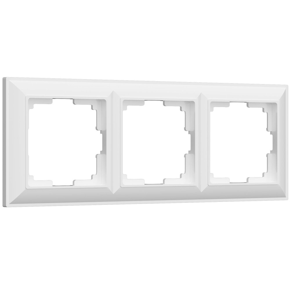 Рамка на 3 поста (белый) Fiore W003220 Werkel a051020