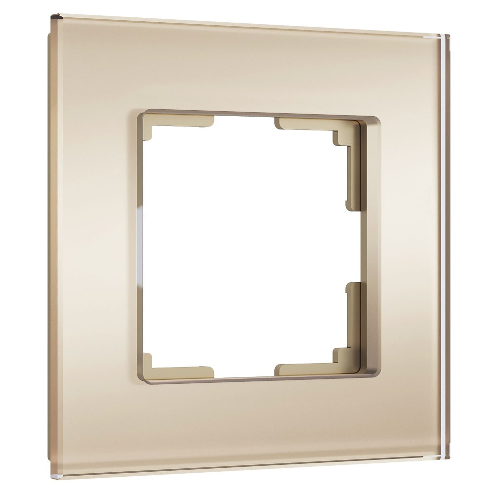 Рамка на 1 пост Senso (шампань, стекло soft-touch) W0013111 Werkel a064576
