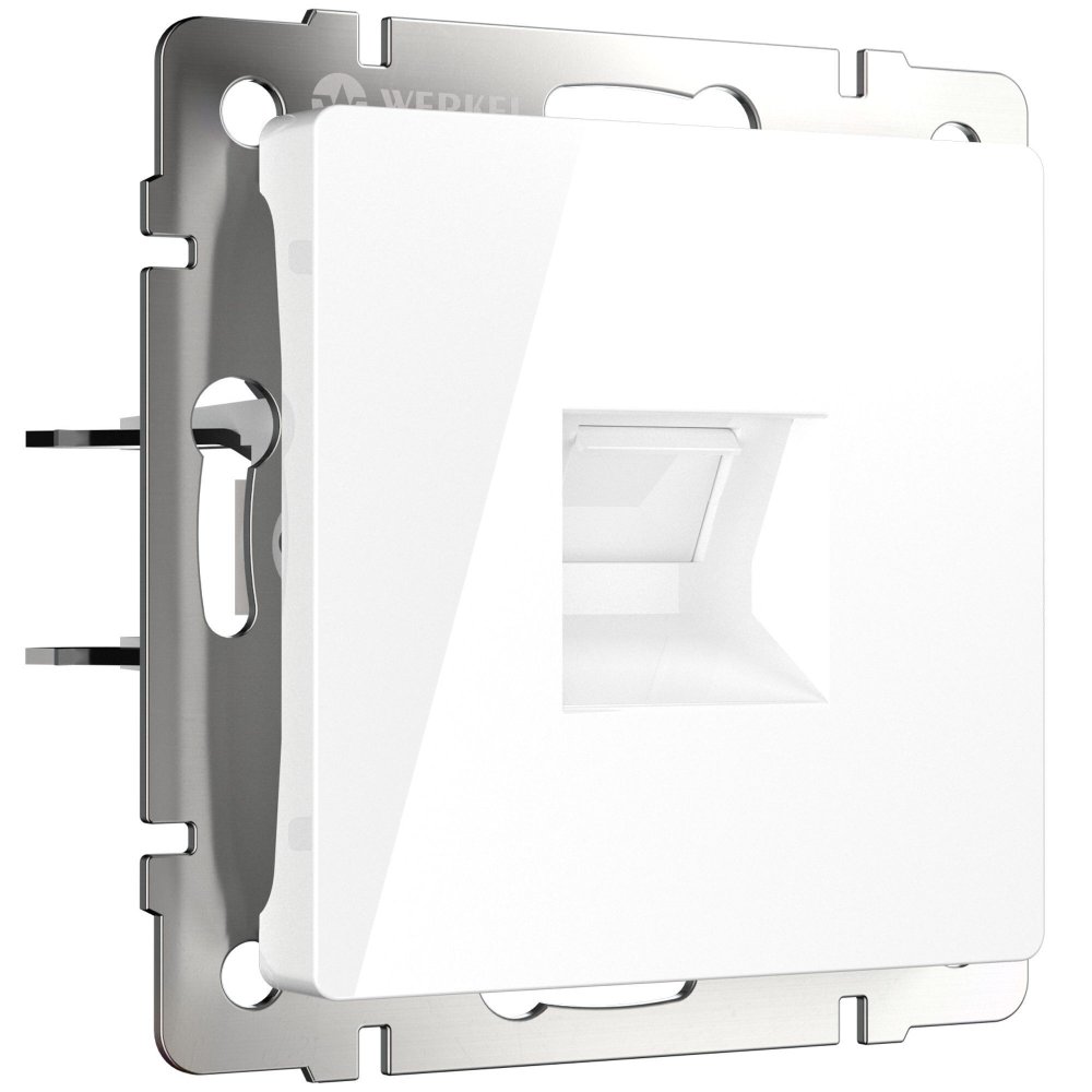 Розетка Ethernet RJ-45 cat. 6A экранированная (белый) W5120101 Werkel a069683